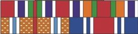 Officail Order of wearing Israeli ribbons
