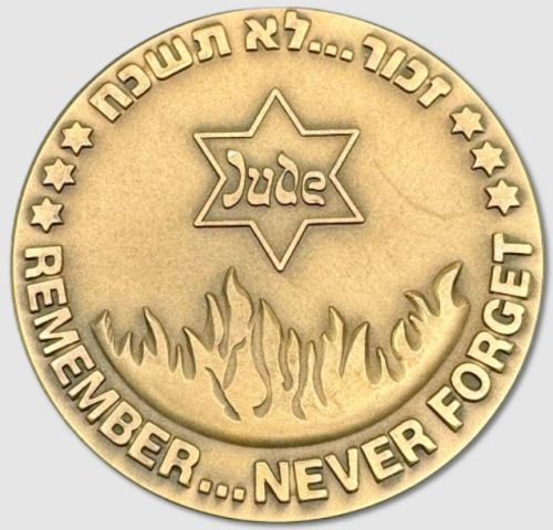 Medal commemorating the Holocaust