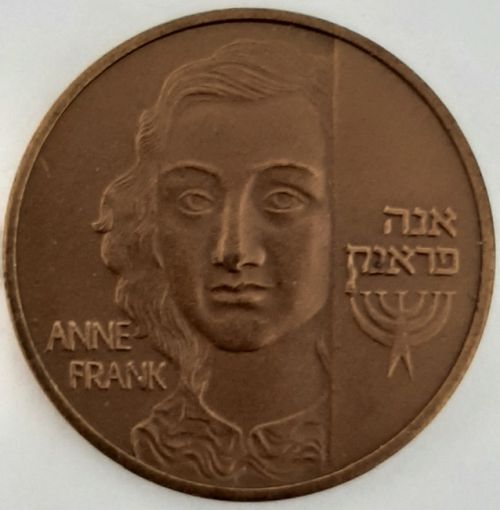 Anne Frank Medal commemorating the Holocaust