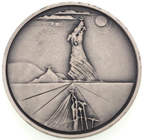Salvador Dali 12 tribes of Israel medal