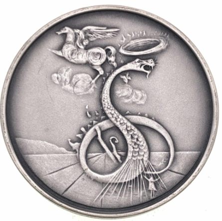 Salvador Dali 12 tribes of Israel medal