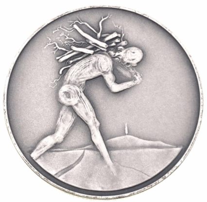 Salvador Dali 12 tribes of Israel medal