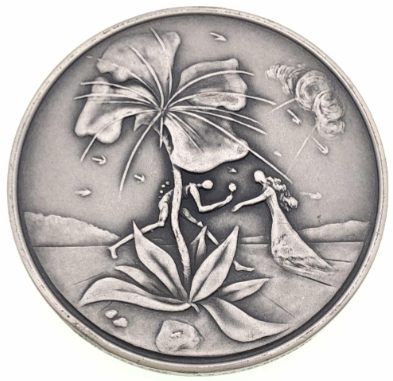 Salvador Dali 12 tribes of Israel medal