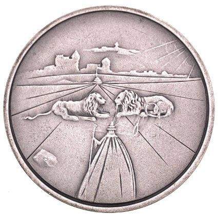 Salvador Dali 12 tribes of Israel medal
