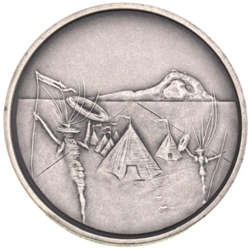 Salvador Dali 12 tribes of Israel medal