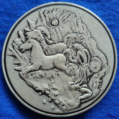 Reuven Rubin medal series The Prophets Elijah
