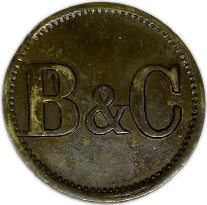 Templer Token 1/4 Para