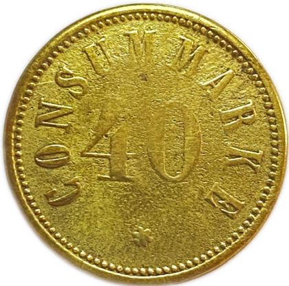 Templer Token 40 Paras