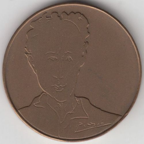 Medal 2nd Arthur Rubinstein Piano Competition