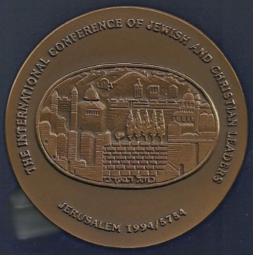 Medal he International Conference of Jewish and Christian Leaders