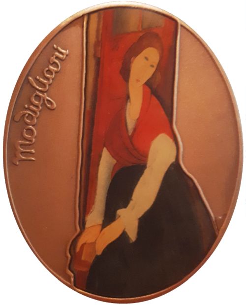 Medal Jeanne Hebuterne