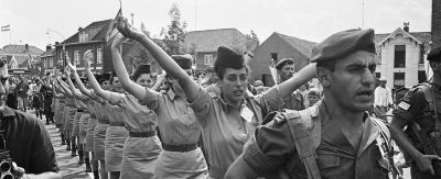 IDF soldiers in Nijmegen, Netherlands