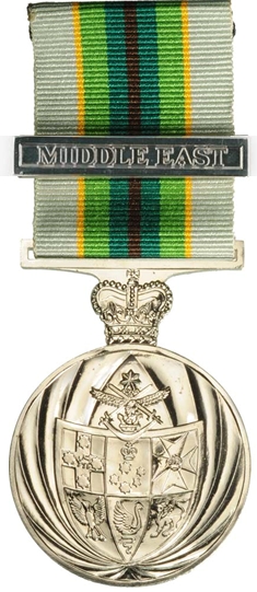 Australian Service Medal Middle East