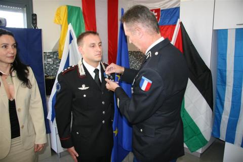 Award ceremonies of EUBAM Rafah Medals 