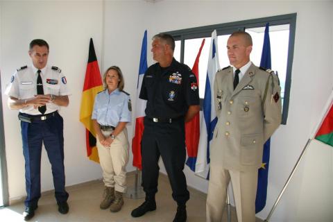 Award ceremonies of EUBAM Rafah Medals 