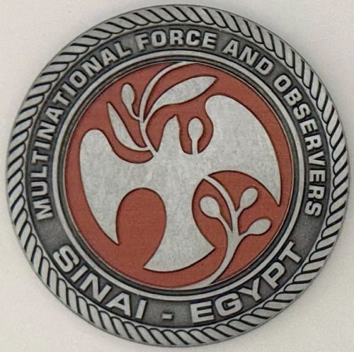Multinational Force & Observers medal