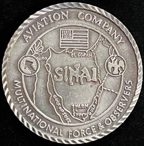 Sinai MFA Aviation Company medal