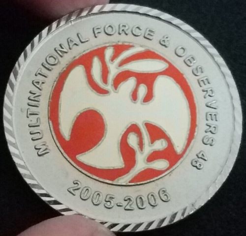 160th Infantry Battalion Task Force Habeant medal
