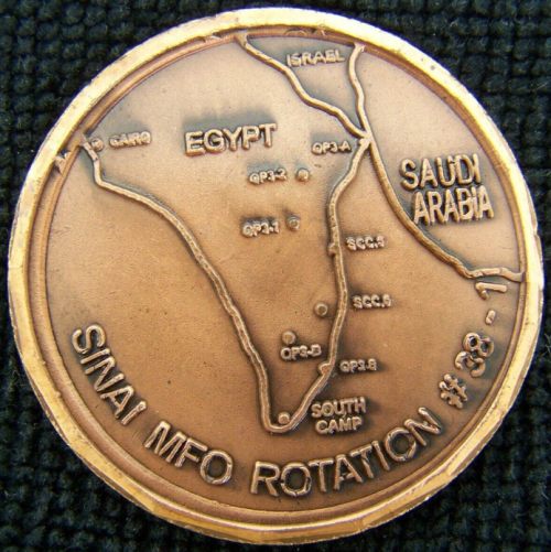 1st Battalion 5th Infantry "Apaches" MFO medal