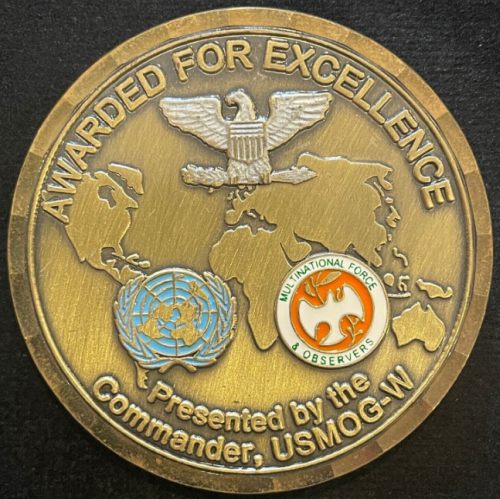 MFO Commander award for Excellence