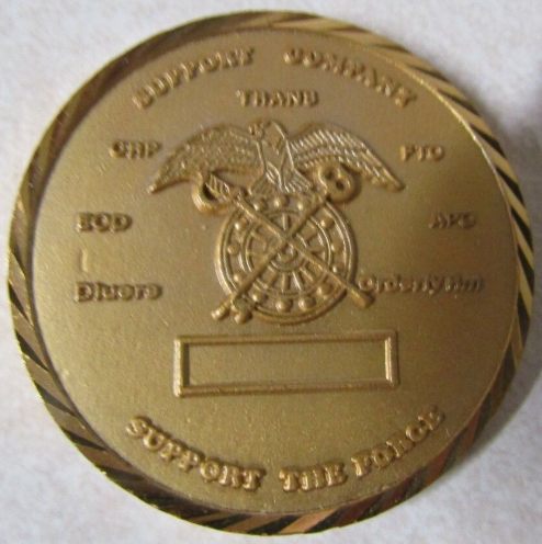 MFO Sinai South Camp Support Company medal