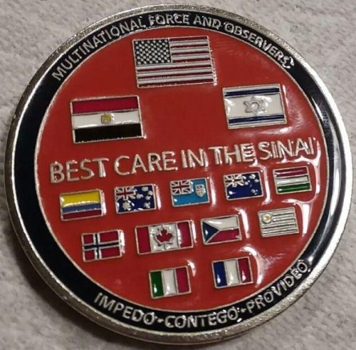 MFO Sinai 1SB6 MEDCO medal