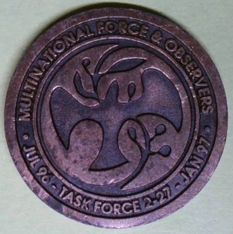 MFO Sinai Support Battalion Medal