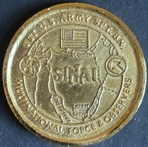 MFO Sinai Support Battalion Presentation Medal
