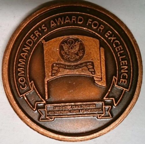 MFO 1st US Army Support Battalion Medal