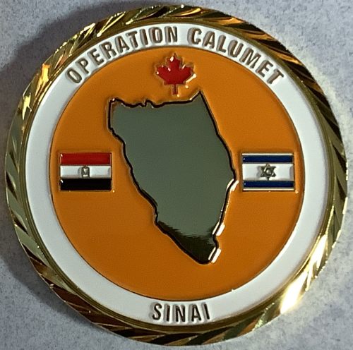 MFO Sinai Canadian Contingenr Medal