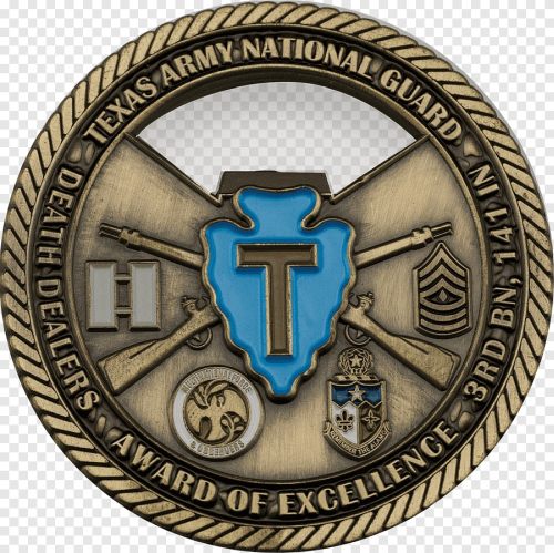 Texas Army National Guard Challenge Coin MFO Sinai