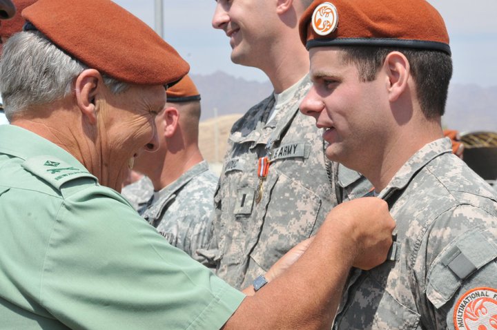 Award ceremonies of MFO medals