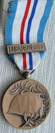 Netherlands: Commemorative medal Libanon