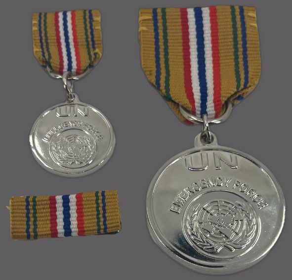 Norwegian  UNEF medal - ribbon