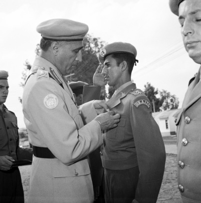 Award ceremonies UNEF medals