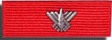 Ribbon of the Medal of Courage - with clasp