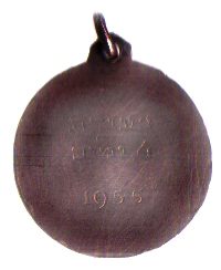 Israel 4 Days March 1955 back