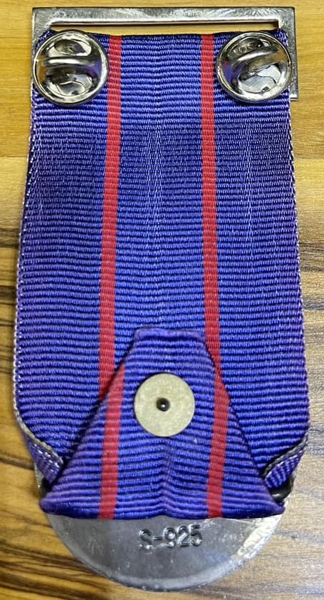 Medal of Courage Israel Police version 2022 back