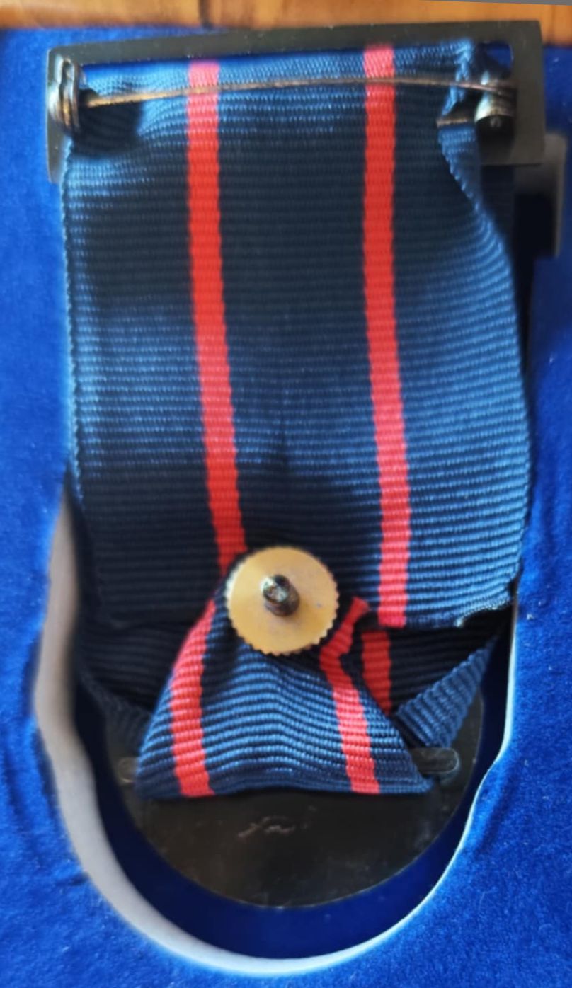 Medal of Courage Israel Police version 2025 back