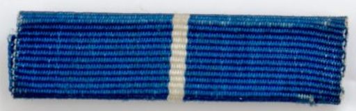 Ribbon of Israel Police Service Medal 