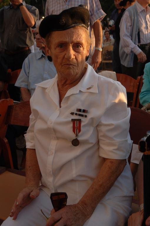 Etzel veteran with decorations